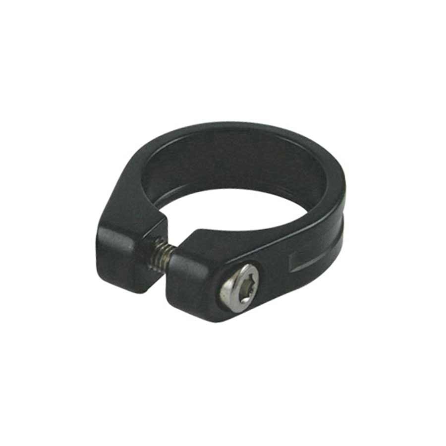 EVO, Seatpost clamp with integrated bolt, 31.8mm, Black