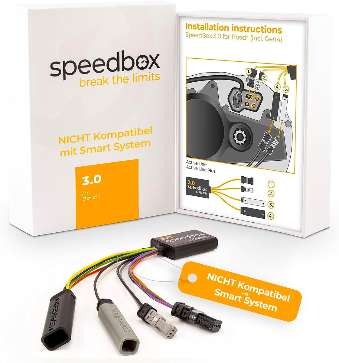 Speedbox 3.0 - E-bike Tuning Kit for Bosch – Go Dutch Bikes