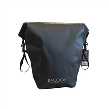 Load image into Gallery viewer, Bagoo Waterproof Black Bicycle Pannier (Single) 22L