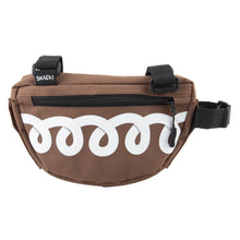 Load image into Gallery viewer, Chocolate Cream-Filled Frame Bike Bag
