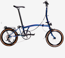 Load image into Gallery viewer, The Kingsdale C9 Fold Up Bike - Folding Bike - One Size Fits All Chameleon Purple&Blue