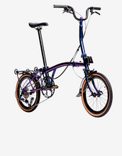Load image into Gallery viewer, The Kingsdale C9 Fold Up Bike - Folding Bike - One Size Fits All Chameleon Purple&Blue