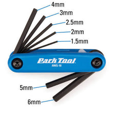 Load image into Gallery viewer, Park Tool AWS-10 Folding Hex Wrench Set