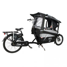 Load image into Gallery viewer, RAIN TENT SUITABLE FOR GAZELLE CABBY CARGO BIKE COLOR BLACK (MODEL: PLUS)
