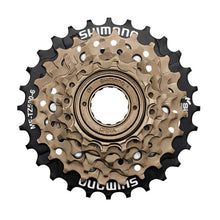 Load image into Gallery viewer, Shimano MF-TZ50 Threaded Freewheel – Various Speeds &amp; Tooth Counts
