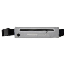 Load image into Gallery viewer, GoZone Slimline Reflective Waist Pack for Cycling – Silver
