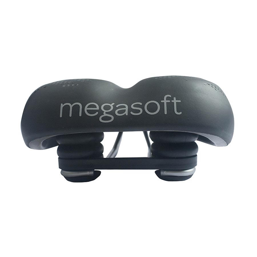 Megasoft, R195 Recreational, Saddle, 265 x 195mm, Unisex, Black
