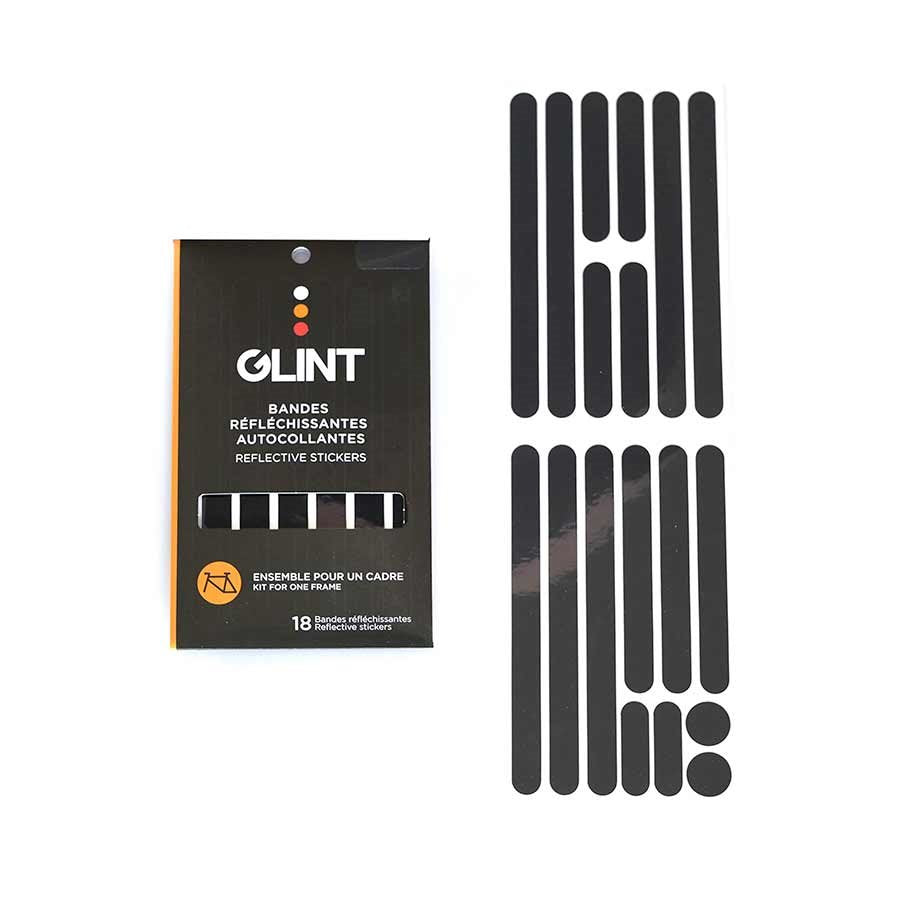 GLINT Reflective, Frame Stickers, Available in Black, Kit