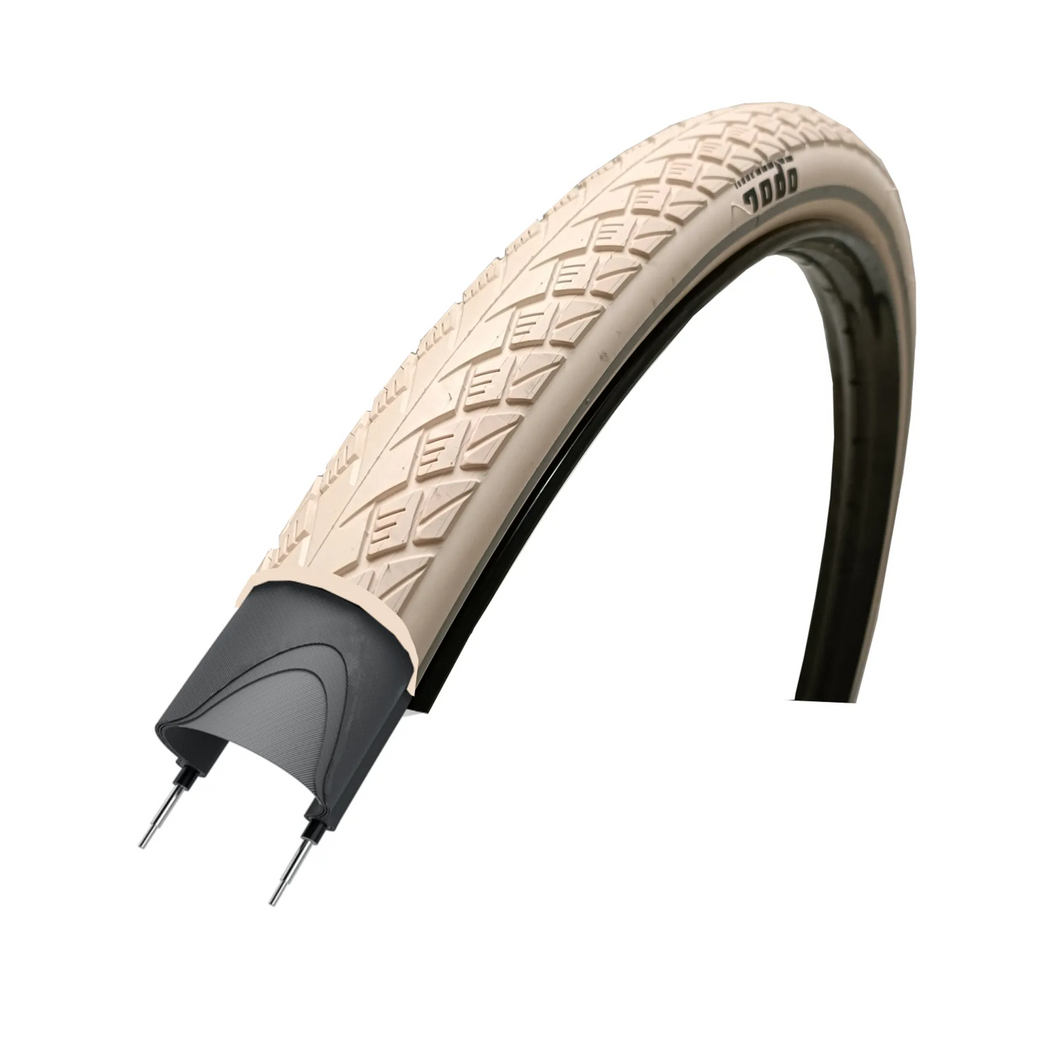Tire - Obor Metro Elite, creme with reflection,: 28x1 1/2, ETRTO 40-635