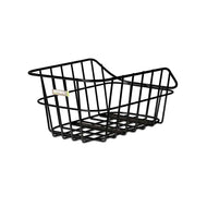 Basil Cento Alu Rear Basket – Matt Black