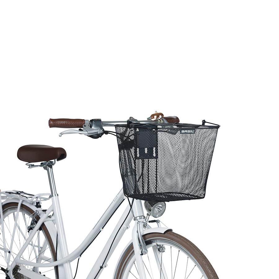 Basil Bilbao KF/BasEasy Front Basket – Black