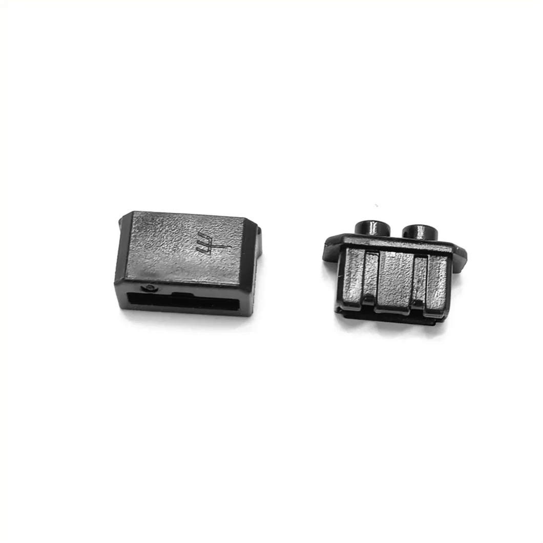 Shimano-Compatible Dynamo Hub Connector Plug – Black - older style