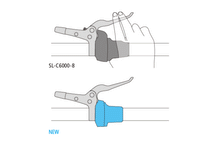 Load image into Gallery viewer, Shimano Nexus SL-C6001 8-Speed RevoShift Shifter - Optical Gear Display, for Use
