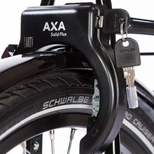 Load image into Gallery viewer, AXA Solid Plus Rear Wheel Lock with Plug-in
