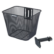 Basil Bilbao Front Basket FM – Black