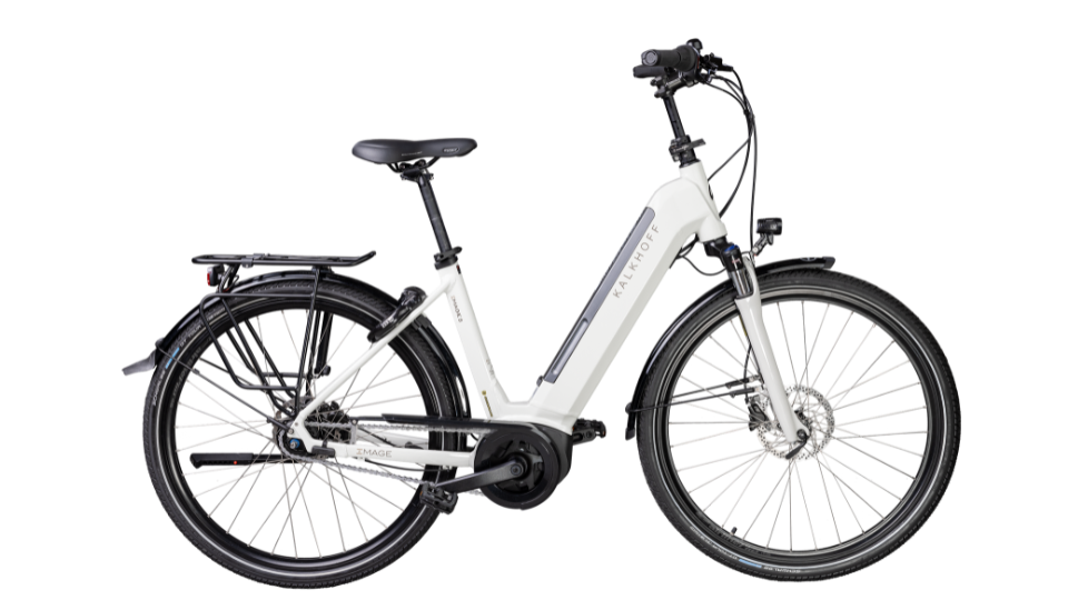 Kalkhoff Image 5.B Comfort Plus- Step-Through Style Luxury Electric German Bike - Available in Small/Medium and Medium/Large