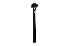 Frank, AL, Seatpost with clamp, 400mm Black, var sizes