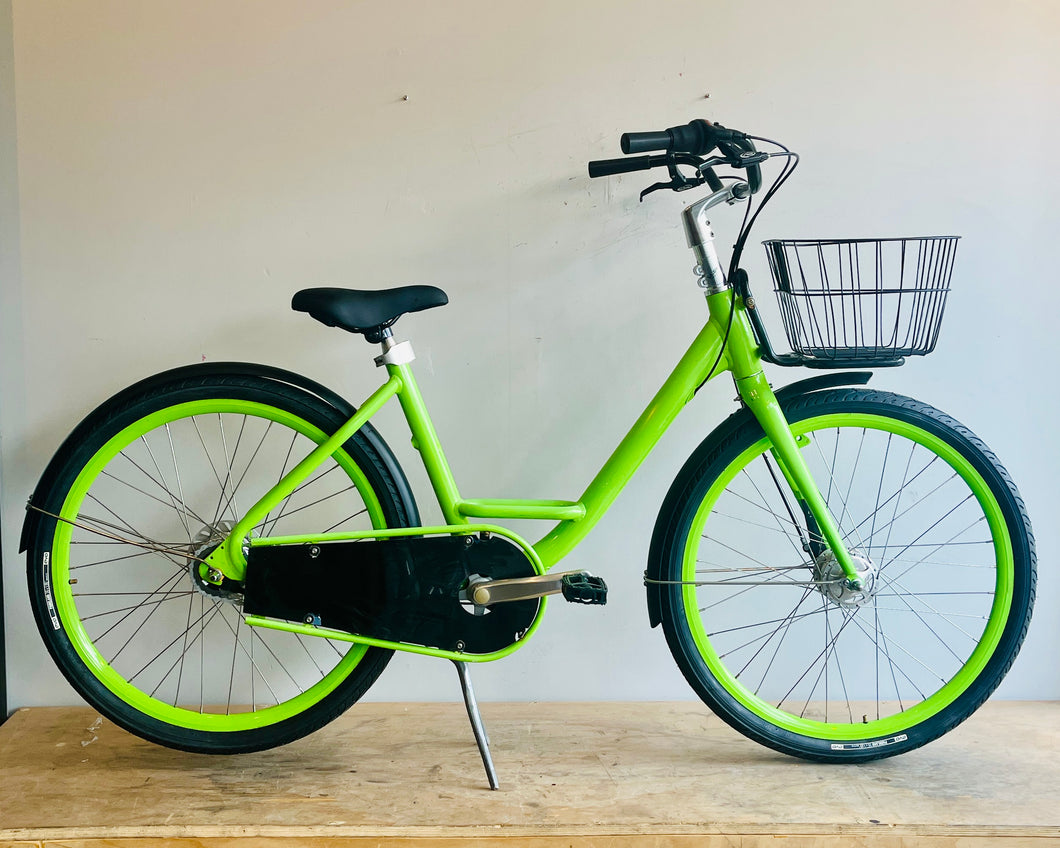 Groen - Step-Through Style Dutch Bike, Small (one size fits all) 17.5''