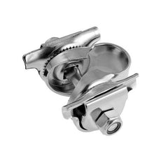 Load image into Gallery viewer, Quill Seat Clamp for Single-Rail Saddles – Black or Silver
