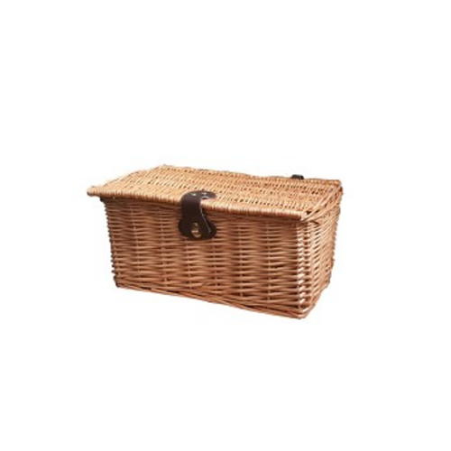 Front Woven Basket with lid (small)