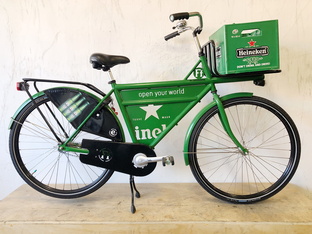 Heineken - Double Crossbar Fill Style Dutch Bike - Medium-Large