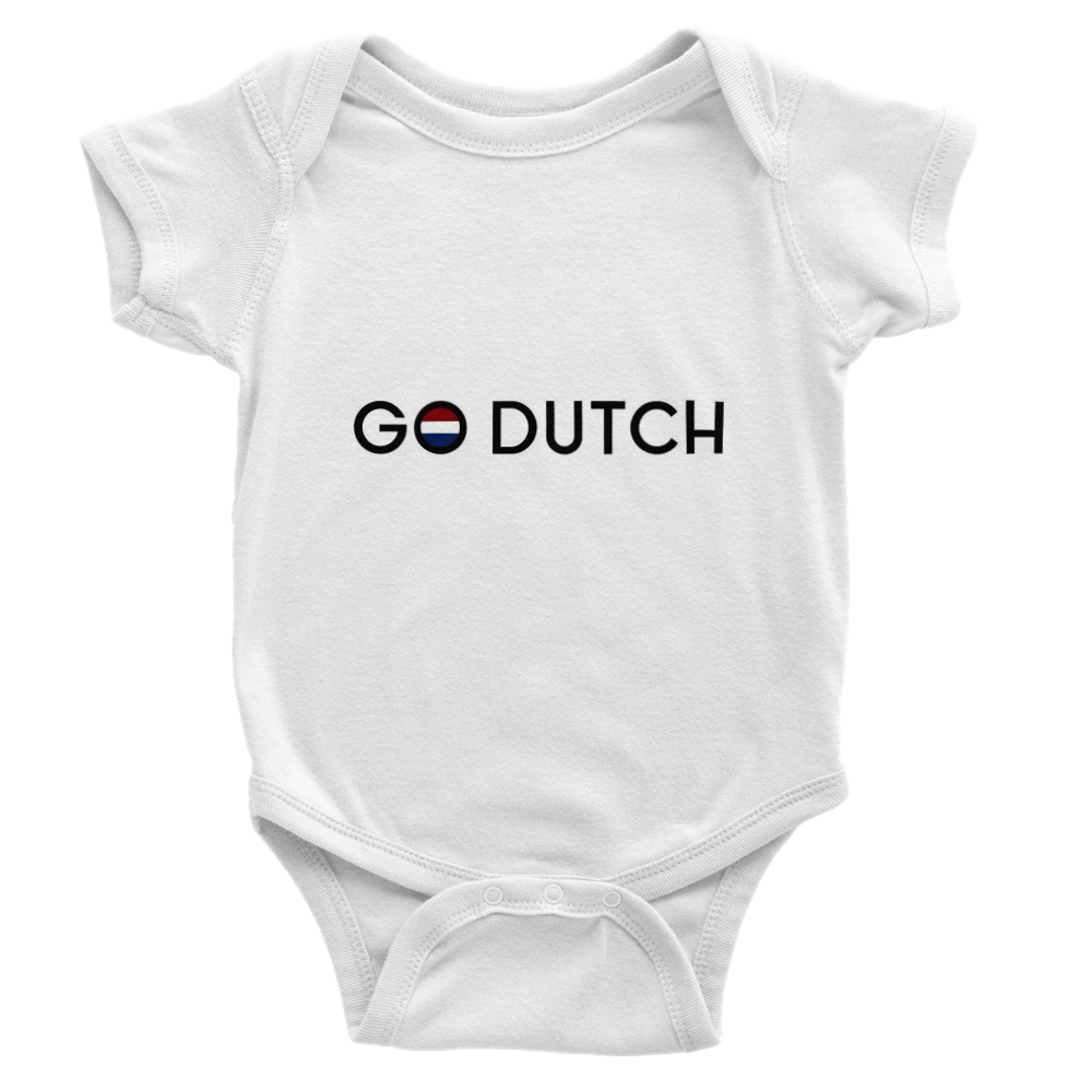 Go Dutch Baby Short Sleeve Onesies